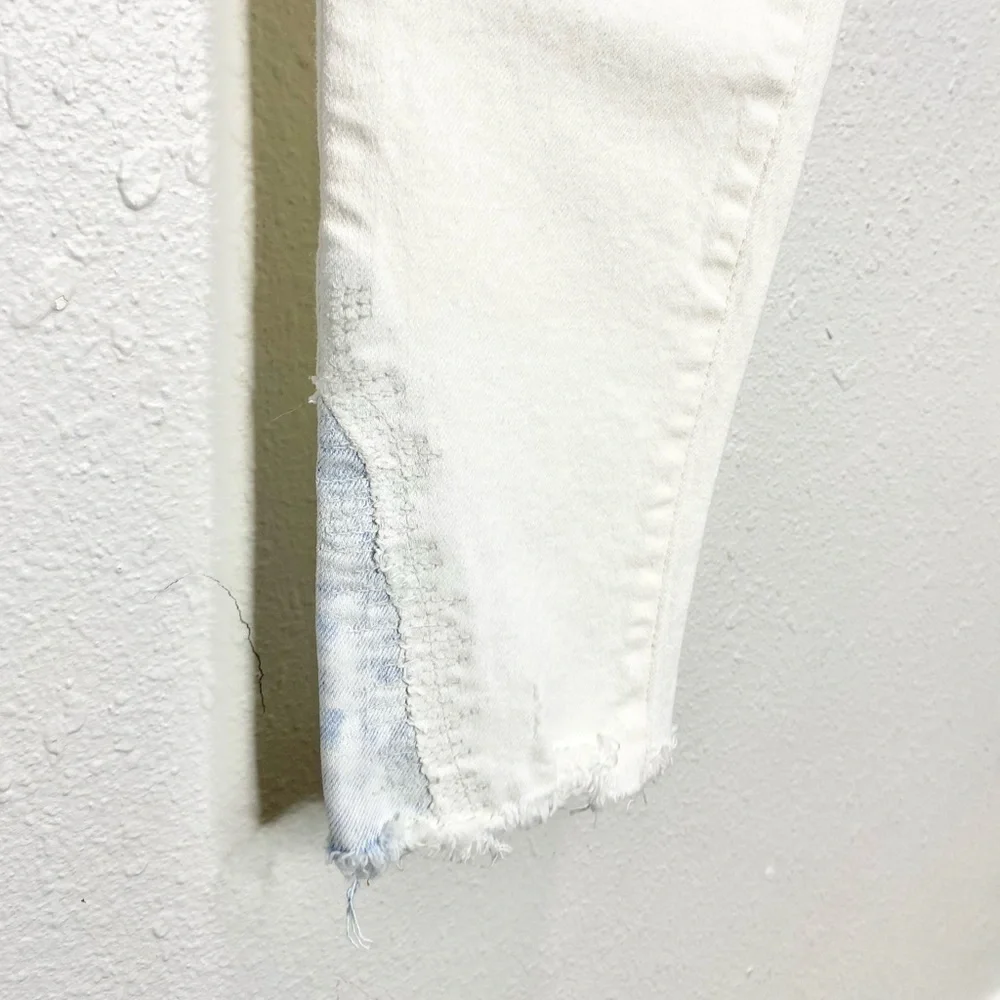 Moussy Vintage Burnside White Skinny Jeans 24 NWT